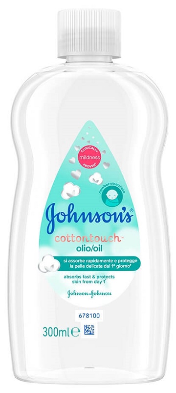 JOHNSONS BABY OLIO COTTONTOUCH 300 ML - goldeneffe.it