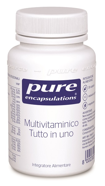 PURE ENCAPSULATIONS MULTIVITAMINICO TUTTO IN UNO 30 CAPSULE - goldeneffe.it
