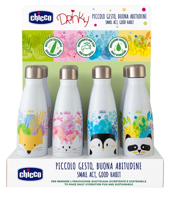 CHICCO BORRACCIA INOX 350 ML - goldeneffe.it