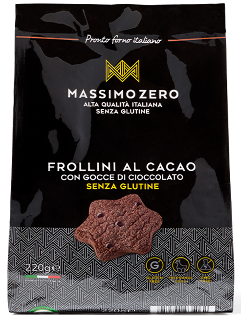 MASSIMO ZERO FROLLINI CACAO 220 G - goldeneffe.it