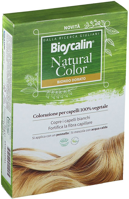 BIOSCALIN NATURAL COLOR BIONDO DORATO 70 G - goldeneffe.it