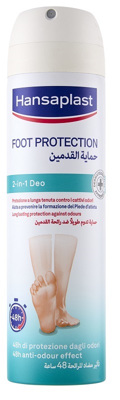 HANSAPLAST FOOT PROTECTION 2 IN 1 DEO 150 ML - goldeneffe.it