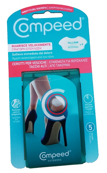 CEROTTO COMPEED VESCICHE TACCHI ALTI 5 PEZZI - goldeneffe.it