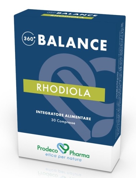 360 BALANCE RHODIOLA 30 COMPRESSE - goldeneffe.it