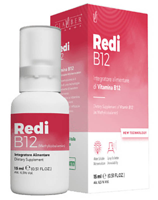 REDI-B12 SPRAY GLAUBER 15 ML - goldeneffe.it
