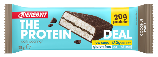 ENERVIT PROTEIN DEAL COCONUT 55 G - goldeneffe.it
