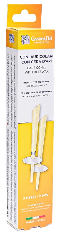 CONI AURICOLARI 2 PEZZI GAMMADIS - goldeneffe.it