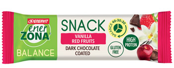 ENERZONA SNACK VANILLA RED FRUIT 33 G - goldeneffe.it