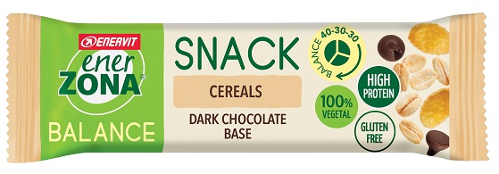ENERZONA SNACK CEREALS CHOCO 25 G - goldeneffe.it