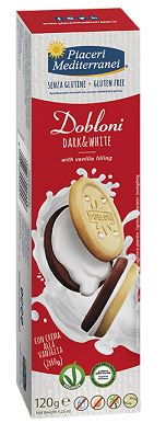 PIACERI MEDITERRANEI DOBLONI DARK & WHITE 120 G - goldeneffe.it