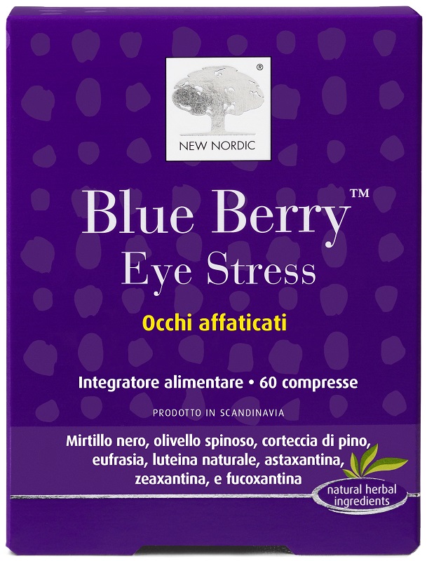 BLUE BERRY EYE STRESS OCCHI AFFATICATI 60 COMPRESSE - goldeneffe.it