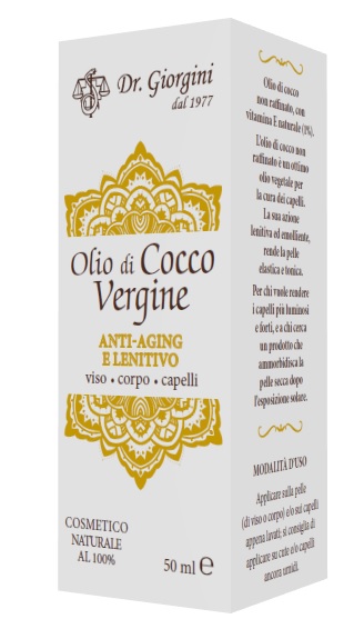OLIO DI COCCO VERGINE 50 ML - goldeneffe.it