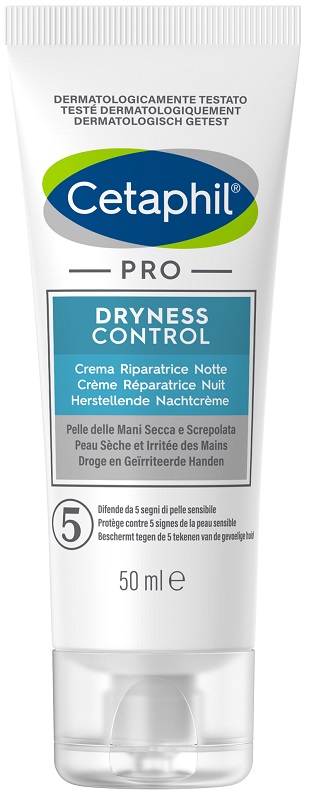 CETAPHIL PRO DRYNESS CONTROL CREMA MANI RIPARATRICE NOTTE 50 ML - goldeneffe.it