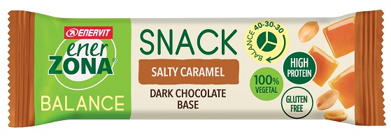 ENERZONA SNACK SALTY CARAMEL 25 G - goldeneffe.it