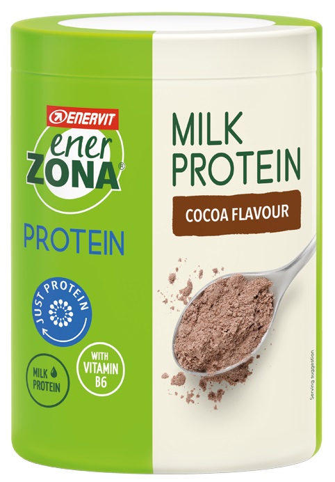 ENERZONA MILK PROTEIN COCOA 230 G - goldeneffe.it