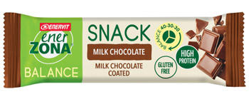 ENERZONA SNACK MILK CHOCO 33 G - goldeneffe.it