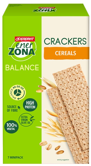 ENERZONA CRACKERS CEREALS 25 G - goldeneffe.it