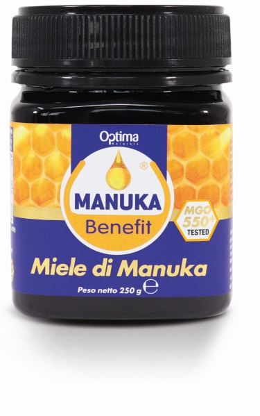 MANUKA BENEFIT MIELE DI MANUKA 550+ MGO 250 G - goldeneffe.it