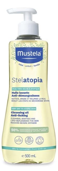 MUSTELA STELATOPIA OLIO BAGNO 500 ML - goldeneffe.it