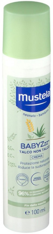 MUSTELA BABYZZZ TALCO NO TALCO 100 ML - goldeneffe.it