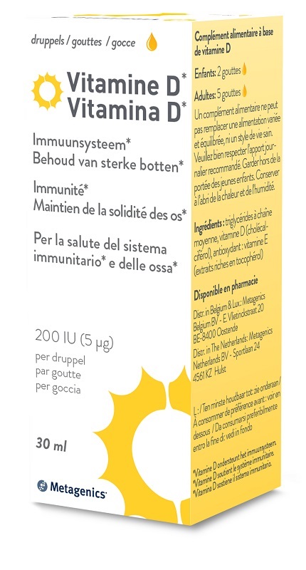 VITAMINA D LIQUIDO 30 ML - goldeneffe.it