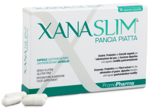 XANASLIM PANCIA PIATTA 15 CAPSULE GASTRORESISTENTI - goldeneffe.it