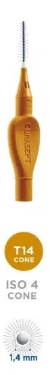 CURASEPT PROXI T14 CONE OCRA/DARK GOLD 5 PEZZI - goldeneffe.it