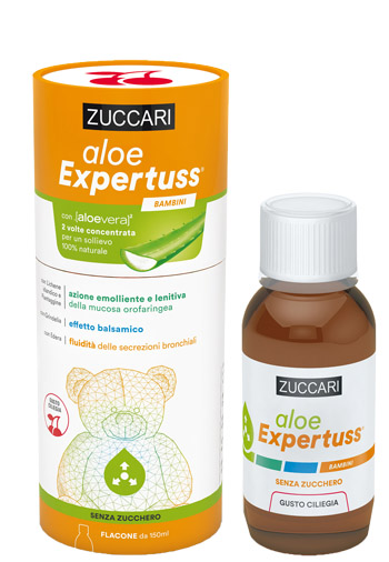 ALOE EXPERTUSS BAMBINI CILIEGIA 150 ML - goldeneffe.it