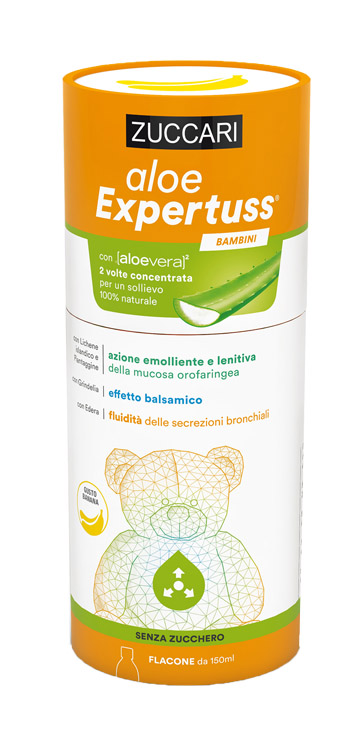 ALOE EXPERTUSS BAMBINI BANANA 150 ML - goldeneffe.it