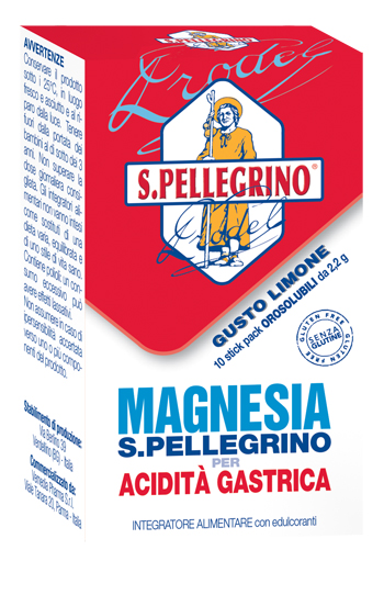 MAGNESIA S PELLEGRINO ACIDITA' GASTRICA 10 BUSTINE - goldeneffe.it