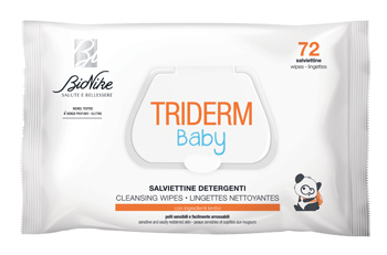TRIDERM BABY SALVIETTINE DETERGENTI 72 PEZZI - goldeneffe.it