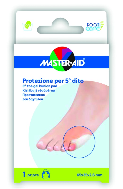 PROTEZIONE IN GEL MASTER-AID FOOTCARE 5 DITO 1 PEZZO C15 - goldeneffe.it