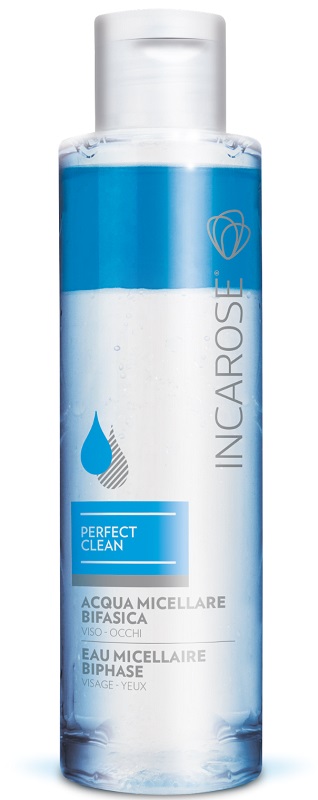 INCAROSE PERFECT CLEAN ACQUA MICELLARE BIFASICA 150 ML - goldeneffe.it
