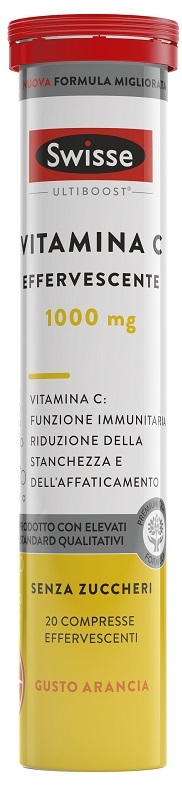 SWISSE VITAMINA C EFFERVESCENTE 20 COMPRESSE - goldeneffe.it