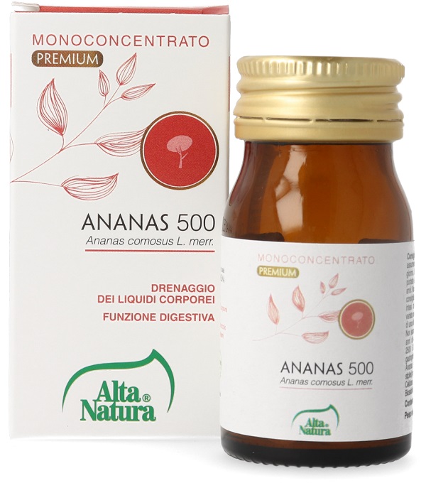 ANANAS 500 40 COMPRESSE 500MG TERRANATA - goldeneffe.it