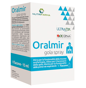 ORALMIR GOLA SPRAY 15 ML - goldeneffe.it