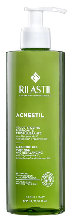 RILASTIL ACNESTIL GEL DETERGENTE 400 ML - goldeneffe.it