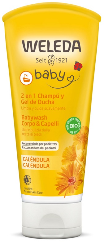 BABYWASH CORPO&CAPELLI CALENDULA 200 ML - goldeneffe.it