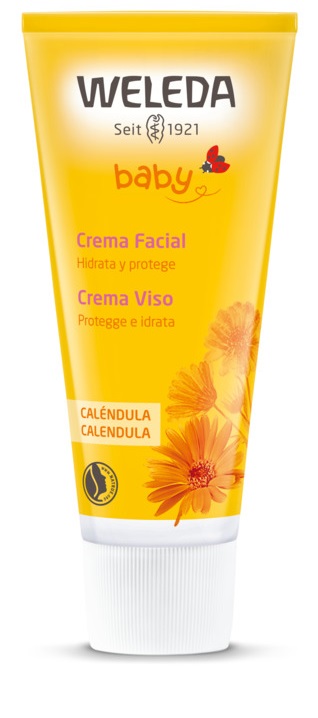 BABY CREMA VISO CALENDULA 50 ML - goldeneffe.it