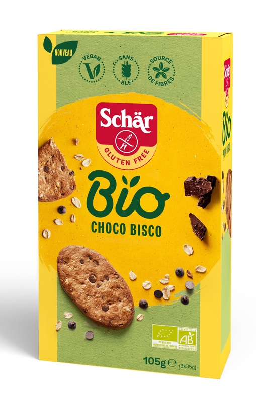 SCHAR BIO CHOCO BISCO 105 G - goldeneffe.it
