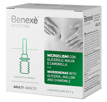 BENEXE' MICROCLISMI ADULTI 6 PEZZI X 9 G FARMACIA - goldeneffe.it