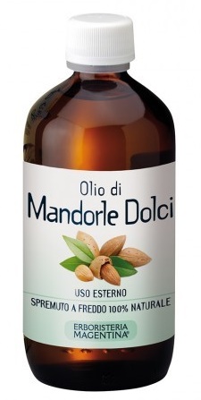 MANDORLE DOLCI OLIO COSMETICO 250 ML - goldeneffe.it