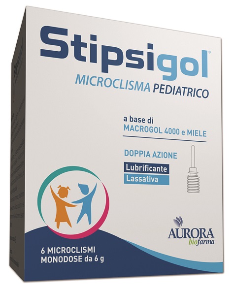 STIPSIGOL MICROCLISMA PEDIATRICO 6 X 6 G - goldeneffe.it
