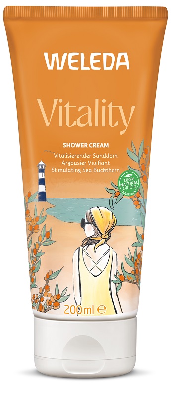 WELEDA VITALITY DOCCIA CREMOSA OLIVELLO SPINOSO 200 ML - goldeneffe.it