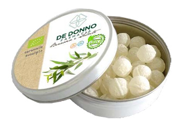 F CARE CARAMELLE EUCALIPTO BIO 50 G - goldeneffe.it