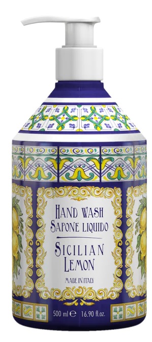 LE MAIOLICHE SAPONE LIQUIDO SICILIAN LEMON 500 ML - goldeneffe.it