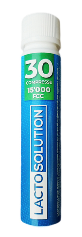 LACTOSOLUTION 15000 30 COMPRESSE - goldeneffe.it