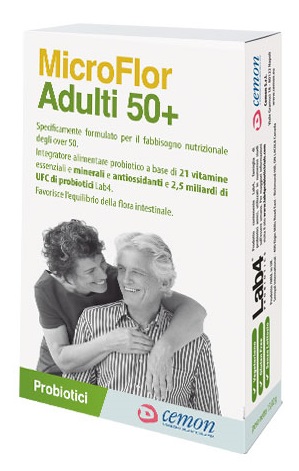 MICROFLOR ADULTI 50+ 30 CAPSULE - goldeneffe.it