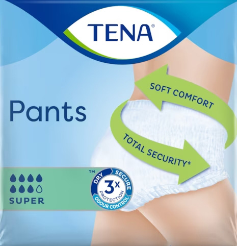 PANNOLONE PULL UP TENA PANTS SUPER TAGLIA LARGE 10 PEZZI - goldeneffe.it