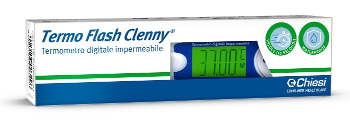 TERMOMETRO CLENNY TERMO FLASH PREDITTIVO 10 SECONDI WATERPROOF - goldeneffe.it
